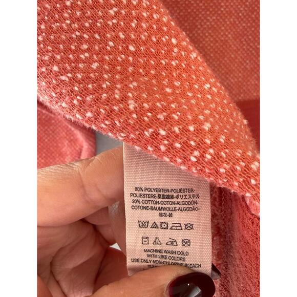 Free People Sunrise Sunset Reversible V-Neck Raw Hem sweater - Picture 5 of 5